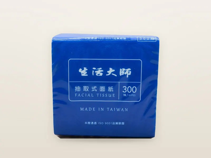 Life Mastery 300-pull facial tissue pack