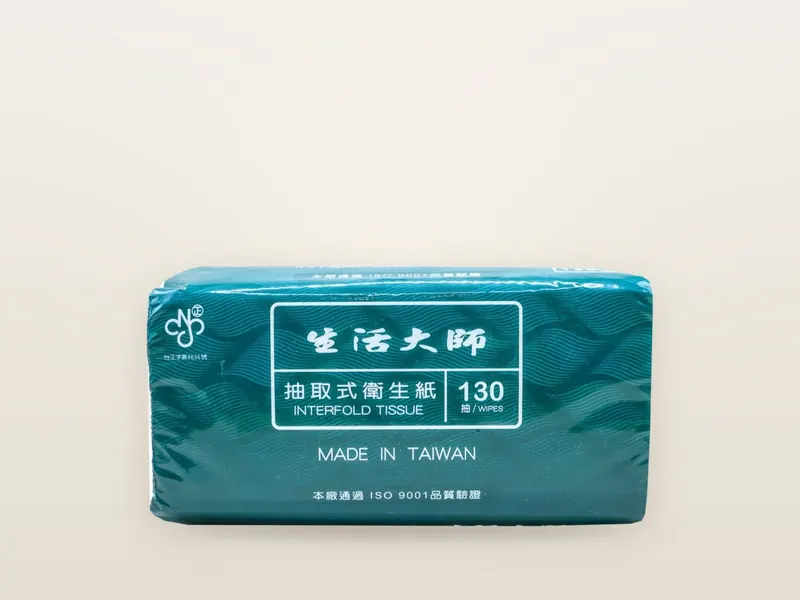 Life Mastery 130-pull interfold tissue pack